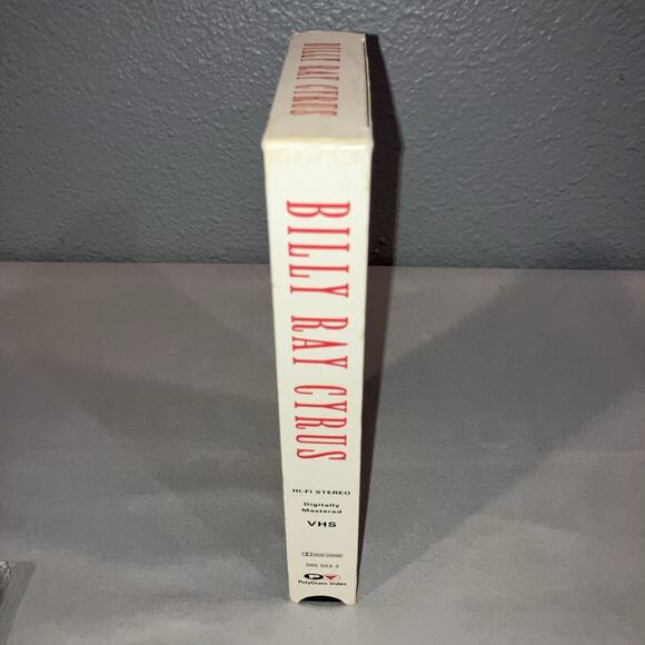 Vhs / Tape Billy Ray Cyrus 1992 Some Gave All Achy Breaky Heart Could’ve Been Me - Picture 5 of 11